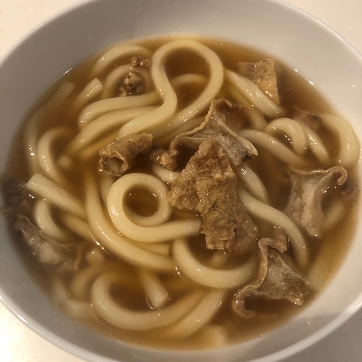 大阪名物！かすうどん